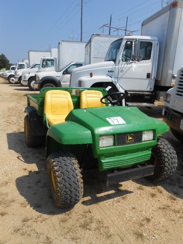 JOHN DEERE 4X2 GATOR, S/N W004X2X085895, DUMP BED, TAILGATE, METER