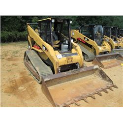CAT 287B SKID STEER LOADER, S/N ZSA00488 (05 YR) TRACK TYPE, GP BUCKET, 18" RUBBER TRACKS, CANOPY, M