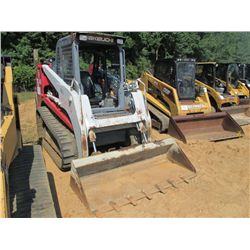 TAKEUCHI TL140 SKID STEER LOADER, S/N 21404383 (06 YR) TRACK TYPE, GP BUCKET, 18" RUBBER TRACK, CANO