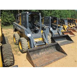 JOHN DEERE 328D SKID STEER LOADER, S/N 207294 (11 YR) GP BUCKET, CANOPY, METER READING 623 HRS