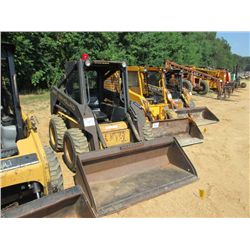 NEW HOLLAND LX665 SKID STEER LOADER, S/N 870148, GP BUCKET, CANOPY