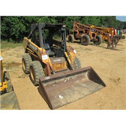 JOHN DEERE 7775 SKID STEER LOADER, S/N 020161, GP BUCKET, CANOPY