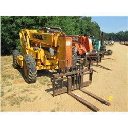 JCB 508C TELESCOPIC FORKLIFT, S/N 585051, (98 YR) 8,000# CAPABILITY, 42' REACH, CANOPY,