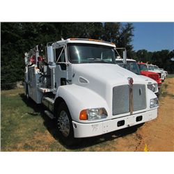 2006 KENWORTH T300 S/A MECHANICS TRUCK, 2NKMD786M121593, CUMMINS ISC 300 DIESEL ENG, 10 SPD TRANS, A