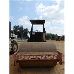 DYNAPAC CA151 VIBRATORY ROLLER, S/N 59811198, 66" DRUM, DRUM DRIVE, CANOPY, METER READING 1,438 HRS