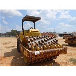 SAKAI SV70 VIBRATORY ROLLER, S/N SV70T-40304, 68" PADFOOT DRUM, CANOPY, METER READING 2,570 HRS