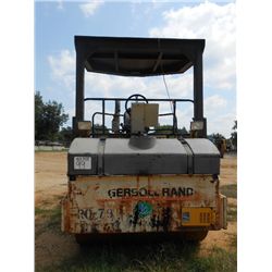 INGERSOLL-RAND DD90 VIBRATORY ROLLER, S/N 156445, 66" DOUBLE DRUM, CANOPY, WATER SYSTEM, METER READI