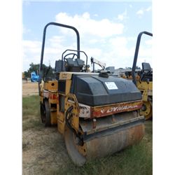 DYNAPAC CC122 TANDEM ROLLER, S/N 60114093, 47" DRUMS, VIBRATORY, WATER SYSTEM