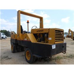 HYSTER C530A PNEUMATIC ROLLER, S/N A91C3941J, PERKINS DIESEL, 9 WHEEL