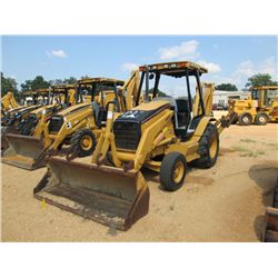 CAT 416D LOADER BACKHOE, S/N BFP13772 (04 YR) GP BUCKET, 24" HOE BUCKET, CANOPY, METER READING 3,580