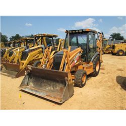 CASE 580 SUPER M SERIES III 4X4 LOADER BACKHOE, S/N N8C505525 (08 YR) 4N1 BUCKET, RAILROAD HOE BUCKE