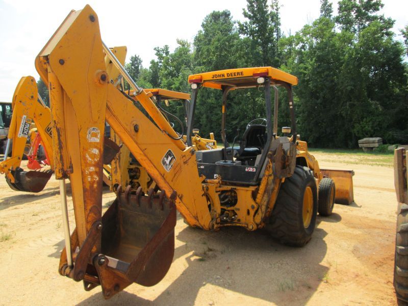 JOHN DEERE 310D LOADER BACKHOE, S/N 774759, GP BUCKET, 34" HOE BUCKET