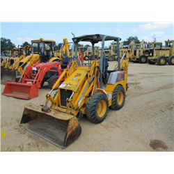 JCB 2085 LOADER BACKHOE, S/N E0727990, GP BUCKET, 12" HOE BUCKET, CANOPY