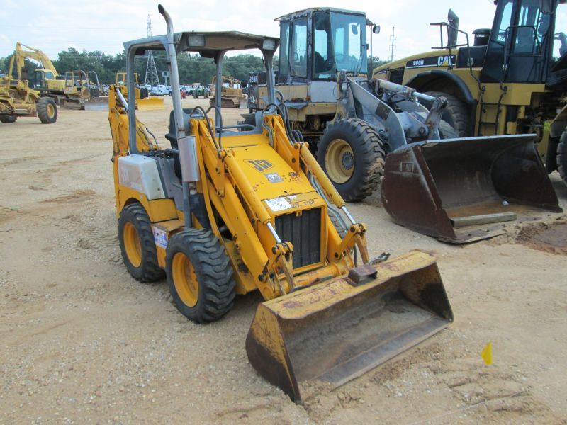 JCB 2085 LOADER BACKHOE, S/N E0727990, GP BUCKET, 12" HOE BUCKET, CANOPY