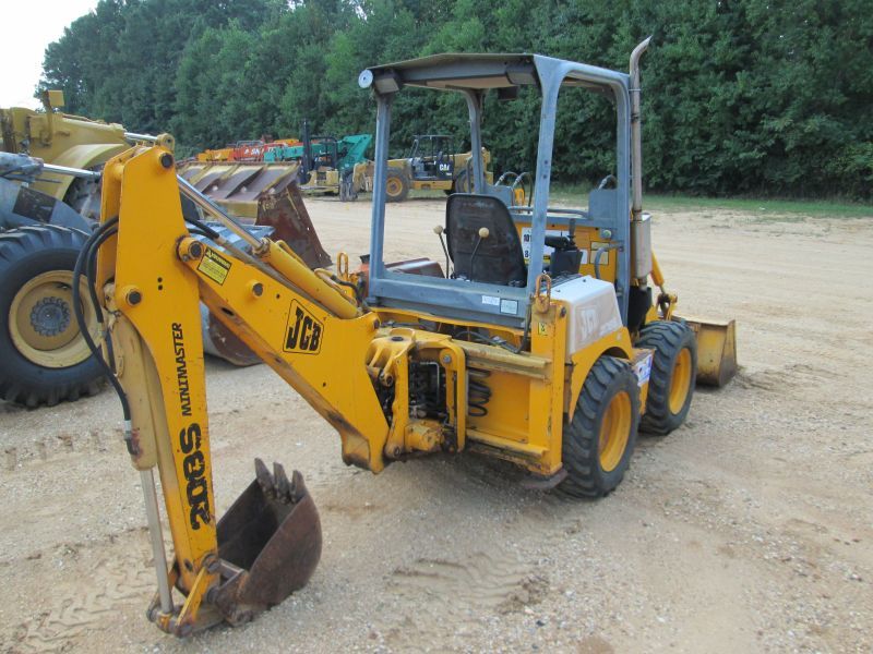 JCB 2085 LOADER BACKHOE, S/N E0727990, GP BUCKET, 12" HOE BUCKET, CANOPY