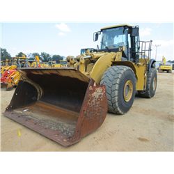 CAT 980H WHEEL LOADER, S/N JMS01247 (06 YR) GP BUCKET W/B.O.C.E., ECAB W/AIR, 29.5R25 TIRES