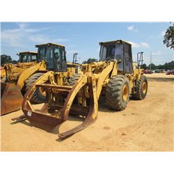 CAT 950G WHEEL LOADER, S/N 3JW00890 (97 YR) WICKER FORKS, QUICK COUPLER, AUX HYDS, RIDE CONTROL, ECA