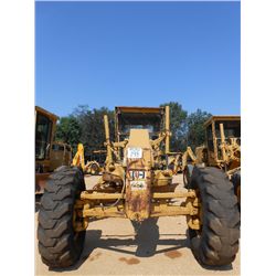CAT 140G MOTOR GRADER, S/N 72V05074, 14' HYD MOLDBOARD W/TIP CONTROL, REAR RIPPER, ECAB, 14.00-24 TI