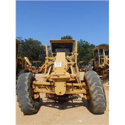 CAT 140G MOTOR GRADER, S/N 72V10167 (87 YR) 12' HYD MOLDBOARD W/TIP CONTROL, SCARIFIER, ECAB, 14.00-