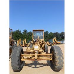 CAT 120 MOTOR GRADER, S/N 10R1438, 12' HYD MOLDBOARD, CANOPY, 14.00-24 TIRES