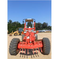 FIAT ALLIS FG65C MOTOR GRADER, S/N 85505307 (97 YR) 10' MOLDBOARD W/TIP CONTROL, SCARIFIER, CANOPY, 