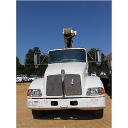 2007 KENWORTH T300 S/A BOOM TRUCK, S/N ZNKMHY7X07M196352, CUMMINS ISB 230 HP DIESEL ENG, 6 SPD TRANS