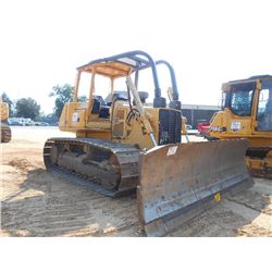 JOHN DEERE 750C CRAWLER TRACTOR, S/N 875423 (99 YR) 6 WAY BLADE, 24" SBG, CANOPY, SWEEPS
