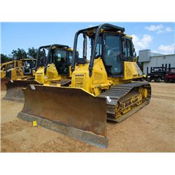 KOMATSU D51P-22 CRAWLER TRACTOR, S/N B11107 (09 YR) 6 WAY BLADE, 28" SBG, ECAB W/AIR, SWEEPS & SCREE