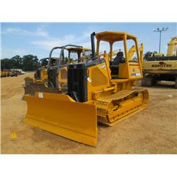 JOHN DEERE 550H LT CRAWLER TRACTOR, S/N 878385 (99 YR) 6WAY BLADE, 18" SBG, CANOPY, METER READING 2,