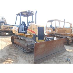 NEW HOLLAND DC85 CRAWLER TRACTOR, S/N N4DC85125 (05 YR) 6 WAY BLADE, CANOPY, METER READING 1,500 HRS