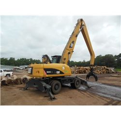 CAT M322D MATERIAL HANDLING EXCAVATOR, S/N W2T00388 (09 YR) ROTOBEC GRAPPLE, HYD CAB RISER, HYD OUTR