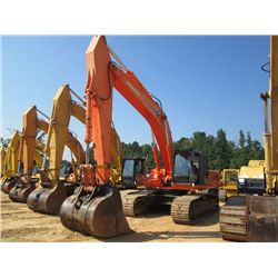 HITACHI ZX370LC HYDRAULIC EXCAVATOR, S/N 03305 (05 YR) 13' STICK, 60" BUCKET, 30" TBG, ECAB W/AIR, M