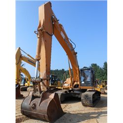 CASE CX330 HYDRAULIC EXCAVATOR, S/N DAC331354 (05 YR) 13'4" STICK, 60" BUCKET, 32" TBG, ECAB W/AIR, 