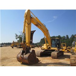 KOMATSU PC300LC-6LE HYDRAULIC EXCAVATOR, S/N A84886 (02 YR) 10'6" STICK, 60" BUCKET, 32" TBG, ECAB W