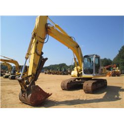 KOBELCO SK160LC HYDRAULIC EXCAVATOR, S/N YM03-U0929 (05 YR) 10'6" STICK, 36" BUCKET, HYDRAULIC THUMB