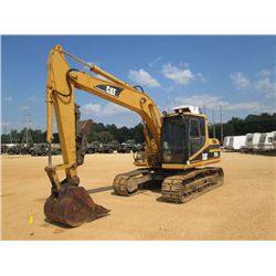 CAT 312BL HYDRAULIC EXCAVATOR, S/N 3FS00185 (97 YR) 8'3" STICK, 36" BUCKET, THUMB, 24" TBG, ECAB W/A