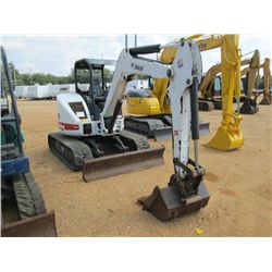 BOBCAT 435G HYDRAULIC EXCAVATOR, S/N AACB11032, (08 YR) 53" STICK, 30" BUCKET, QUICK COUPLER, 16" RU