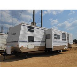 2006 DUTCHMAN 38' SELF CONTAINED TRAVEL TRAILER, S/N 47CTDEU266G522091, 2 AXLE, DOUBLE SLIDE OUTS
