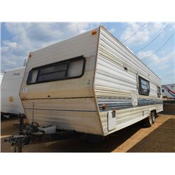 SANDPIPER 30' TRAVEL TRAILER, S/N , REAR BEDROOM, FRONT KITCHEN