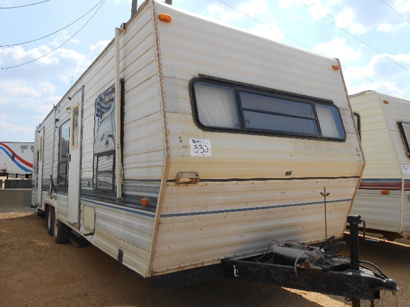 SANDPIPER 30' TRAVEL TRAILER, S/N , REAR BEDROOM, FRONT KITCHEN
