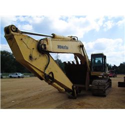 KOMATSU PC400LC-67K HYDRAULIC EXCAVATOR, S/N A84209, 13'3" STICK, 60" BUCKET, 36" TBG, ECAB W/AIR (B