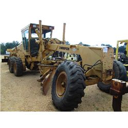 CHAMPION 720A SERIES III MOTOR GRADER, S/N 21771, 14' HYD MOLDBOARD W/TIP CONTROL, ECAB W/AIR, 14.00