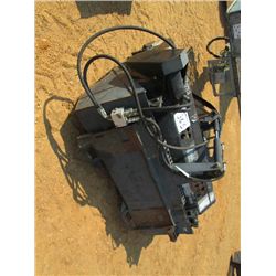 LR5B LANDSCAPE RAKE ATTACHMENT FITS BOBCAT SKID STEER, S/N 910702051