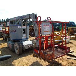 SKYJACK SJKB-33N TELESCOPIC MANLIFT, S/N 90480, 500# CAP, 33' REACH, 48/24 VOLTS