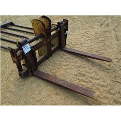 FORK ASSEMBLY FOR WHEEL LOADER