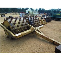 ROLLER DOUBLE DRUM SHEEPSFOOT PULL BEHIND