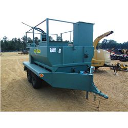 BOWIE HYDRAULIC MULCHER, S/N 5913934, WISCONSIN GAS ENG