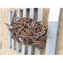 1 LOT MISC SIZE CHAIN