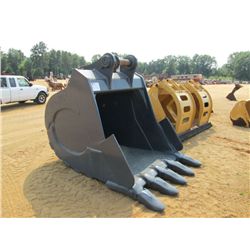 72" HEAVY DUTY EXCAVATOR BUCKET, S/N 55-H12