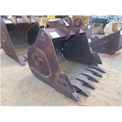 54" HEAVY DUTY EXCAVATOR BUCKET FITS JOHN DEERE 200 LC, HITACHI ZAXIS 200